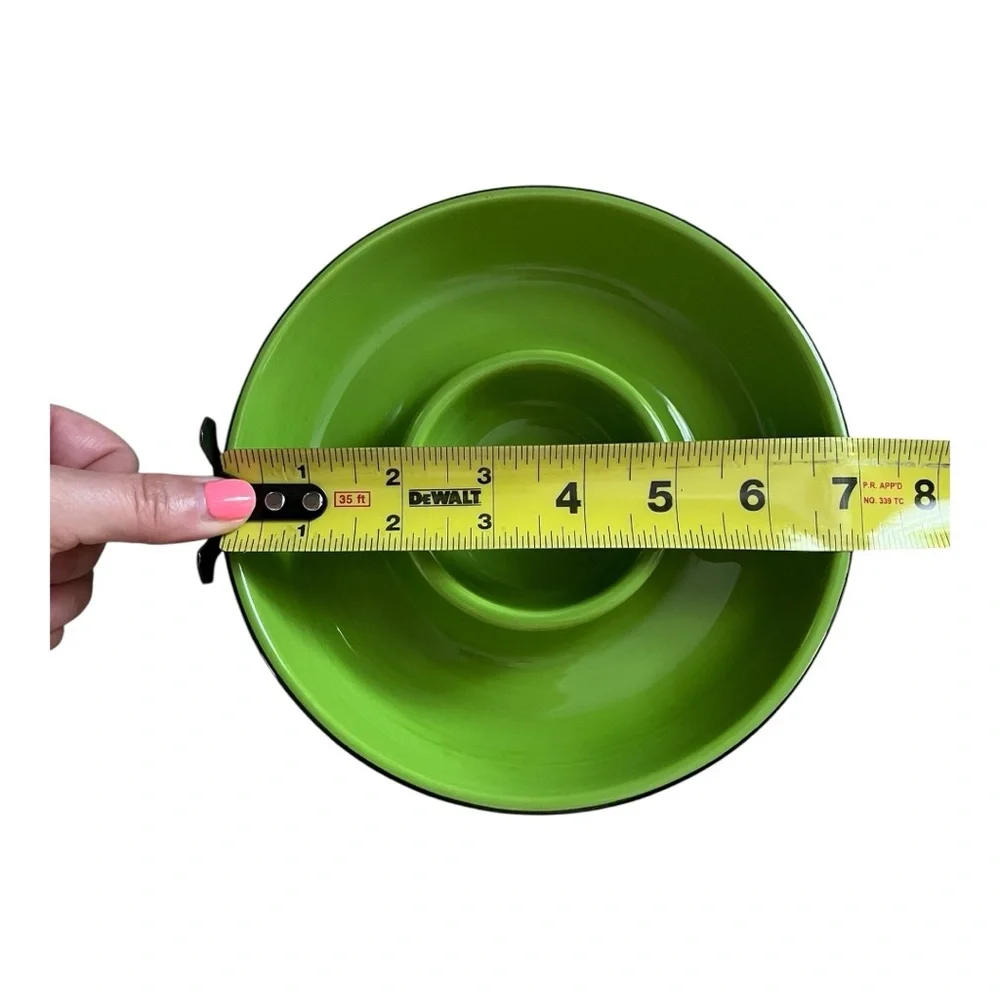 NWT Crate&Barrel Caliente Margarita salter dish
